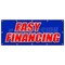 Signmission EASY FINANCING BANNER SIGN money cash credit finance payment bank B-120 Easy Financing - alternate 1